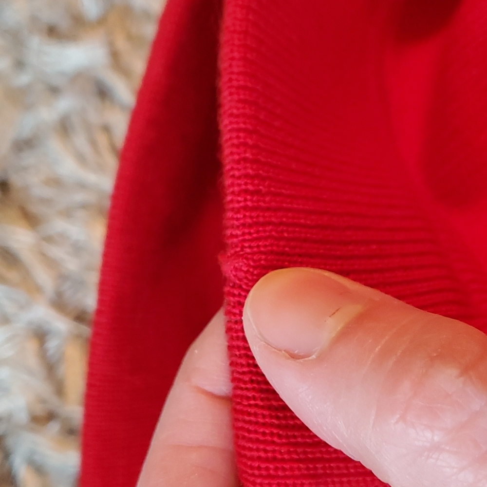 Vintage Escada red wool skirt - Picture 13 of 14